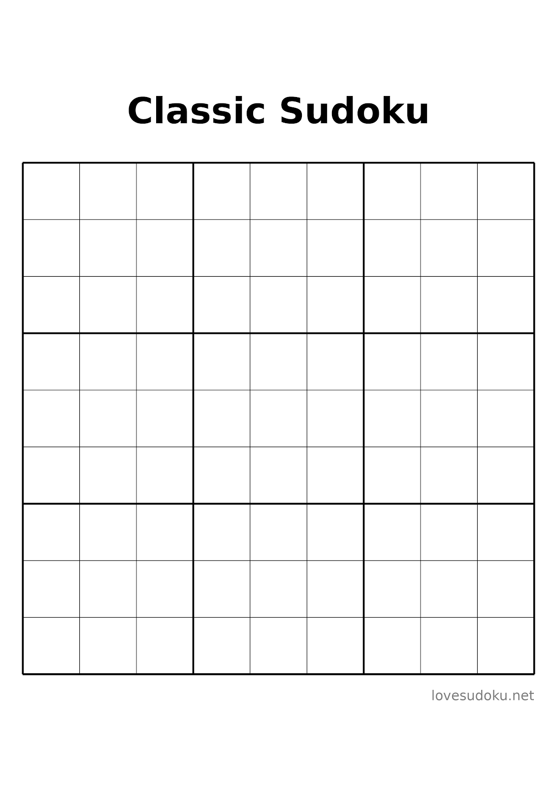 printable easy sudoku